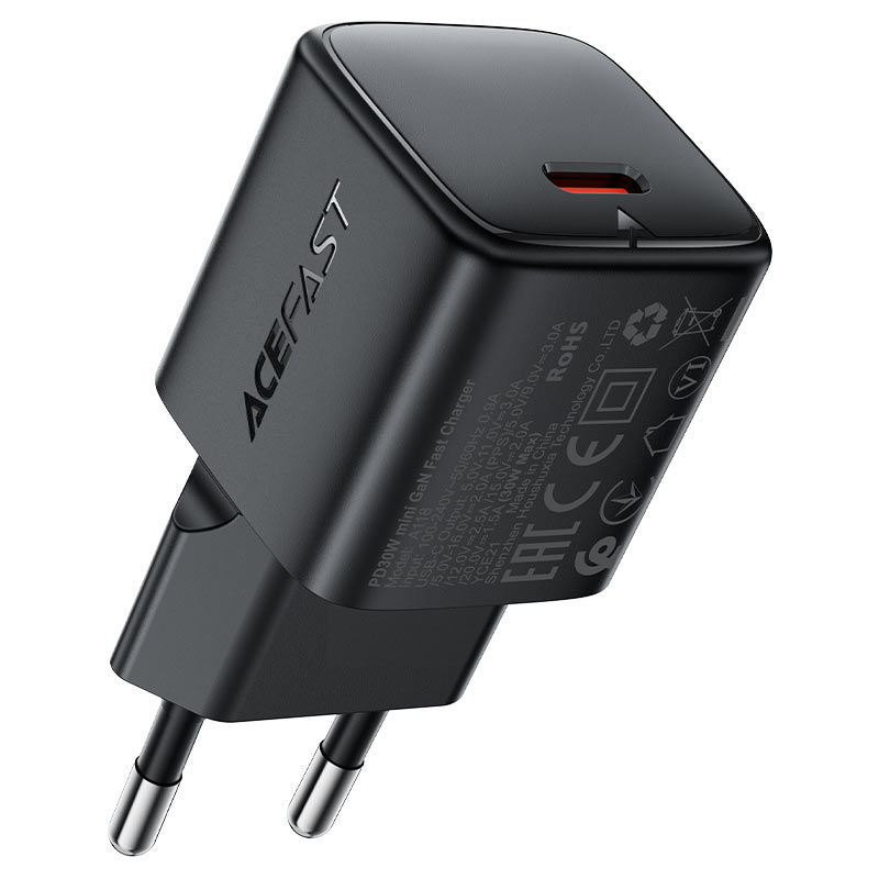 AceFast Fast Wall Charge A118 PD30W GaN Lightning Cable